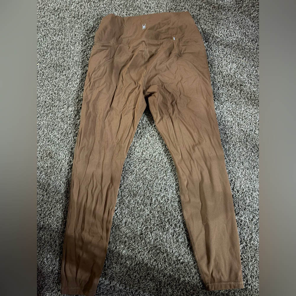 Spyder women’s tan/brown leggings